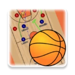 Logo of Basketball Tactic Board android Application 